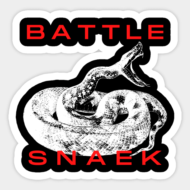 Battle Snaek Sticker by nathalieaynie